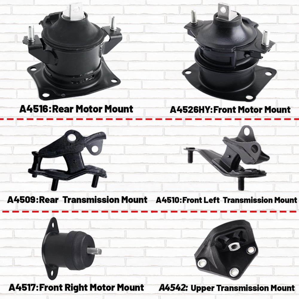 Gdydi transmission mount set for Accord 2003-2007 demonstrates stable mounting under load.
