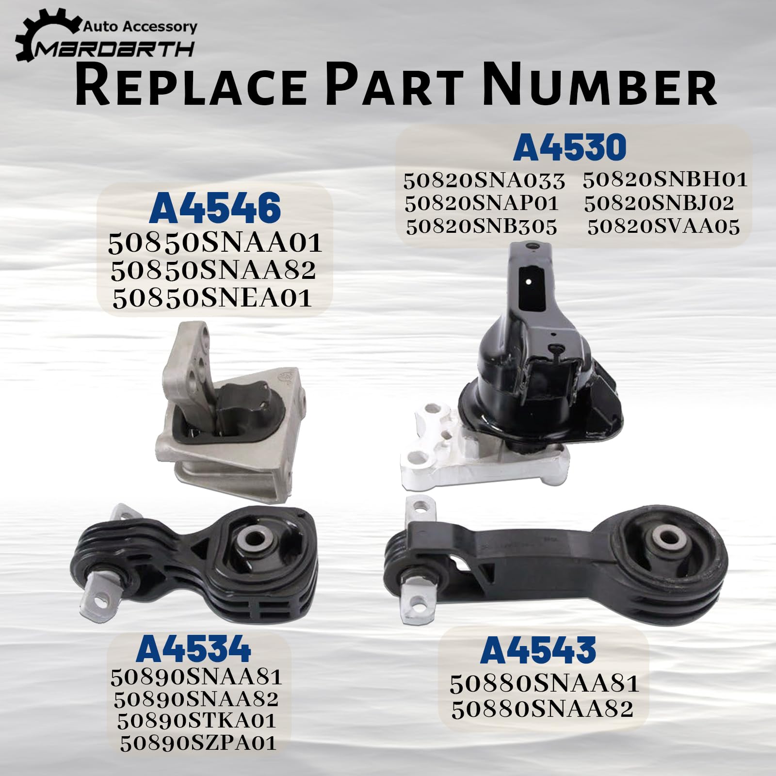 Gdydi torque strut front lower mount A4534 closeup highlights rigidity under load.