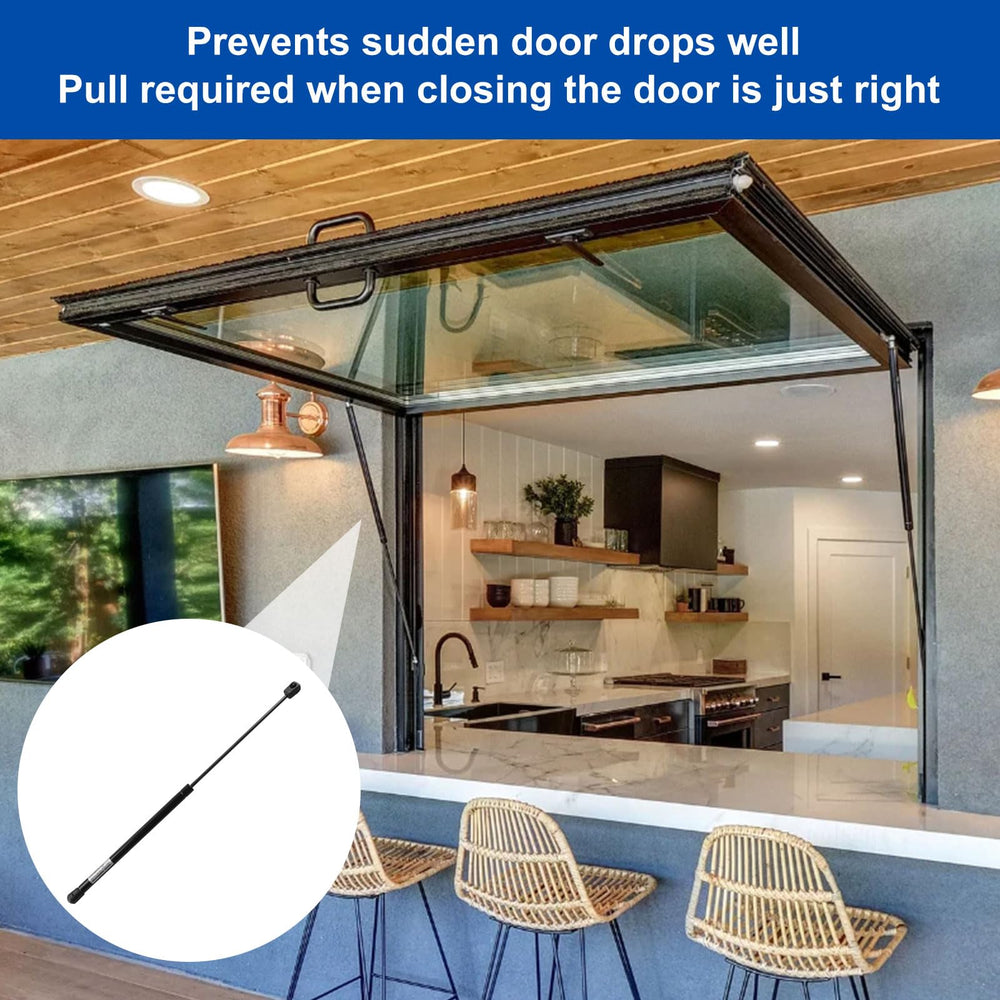 GEAIN camper shell door prop enables easier exterior access
