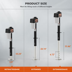GEARCESS built-in bubble level helps precise trailer positioning quickly.