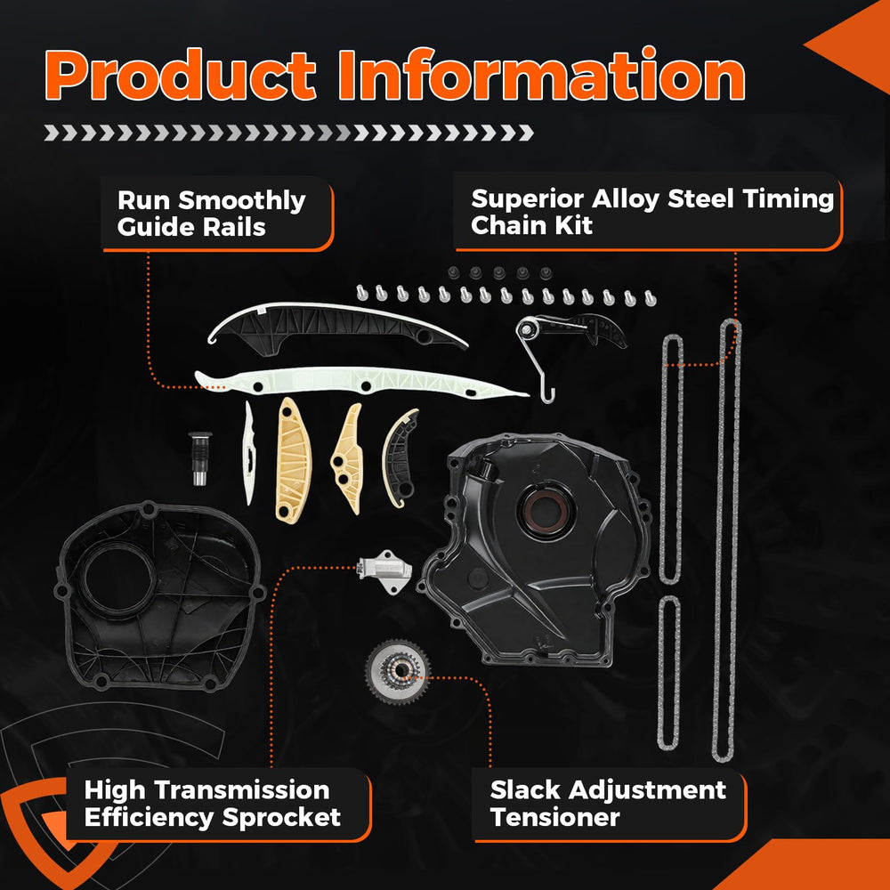 GEARCESS EA888 oil pump chain maintains steady lubrication path
