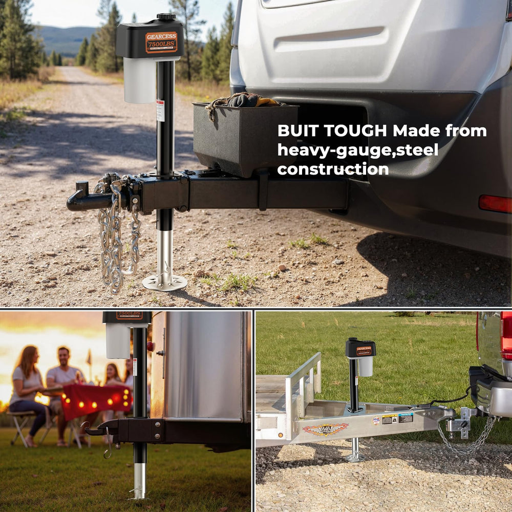 GEARCESS LED light supports night-time operations for easier hitching.