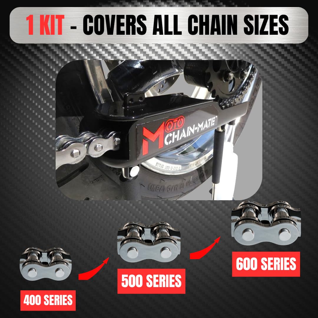 Gearhead Zone Moto Chain-Mate adjustable rods ensuring precise alignment