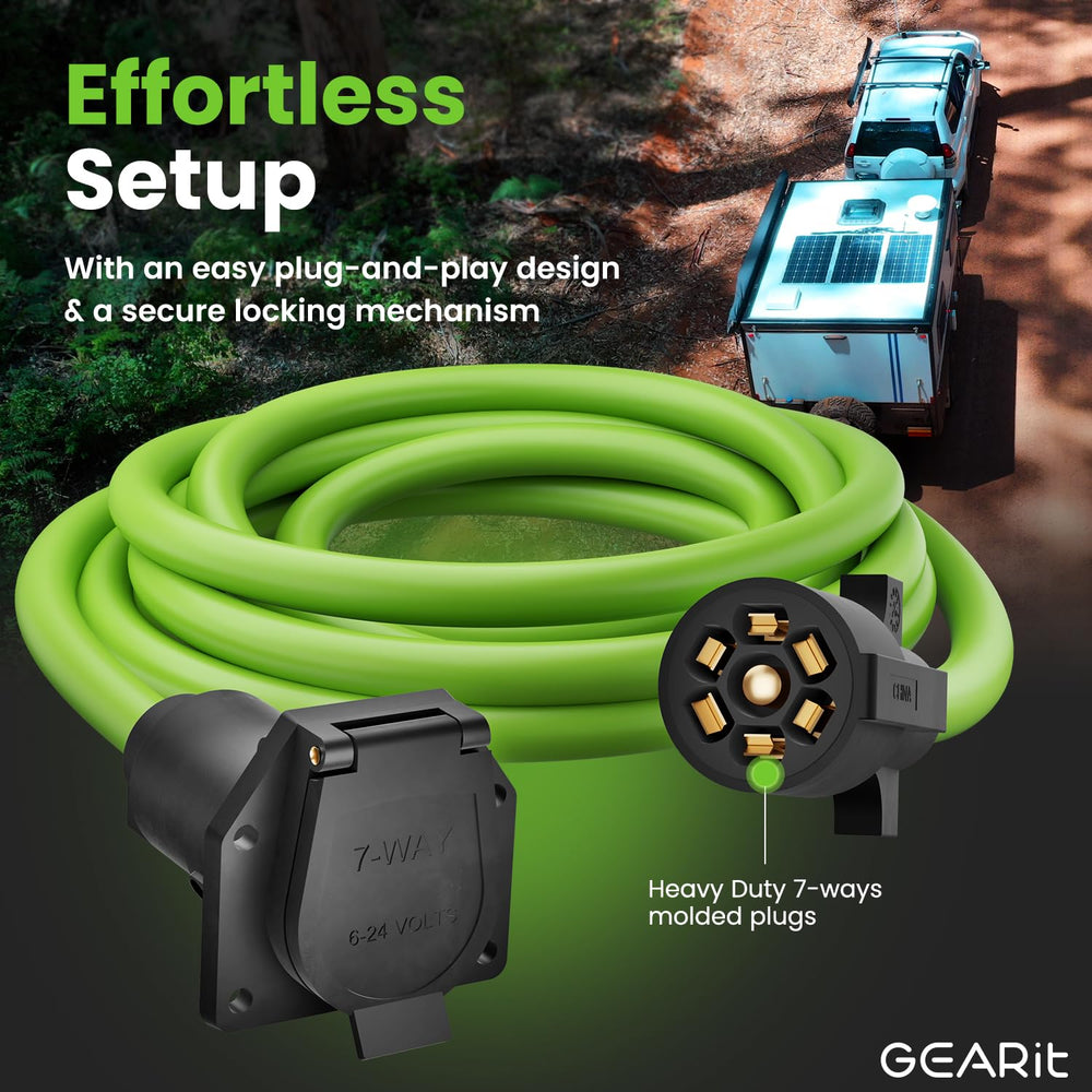 GEARit cord with durable PVC sheath resists water and corrosion