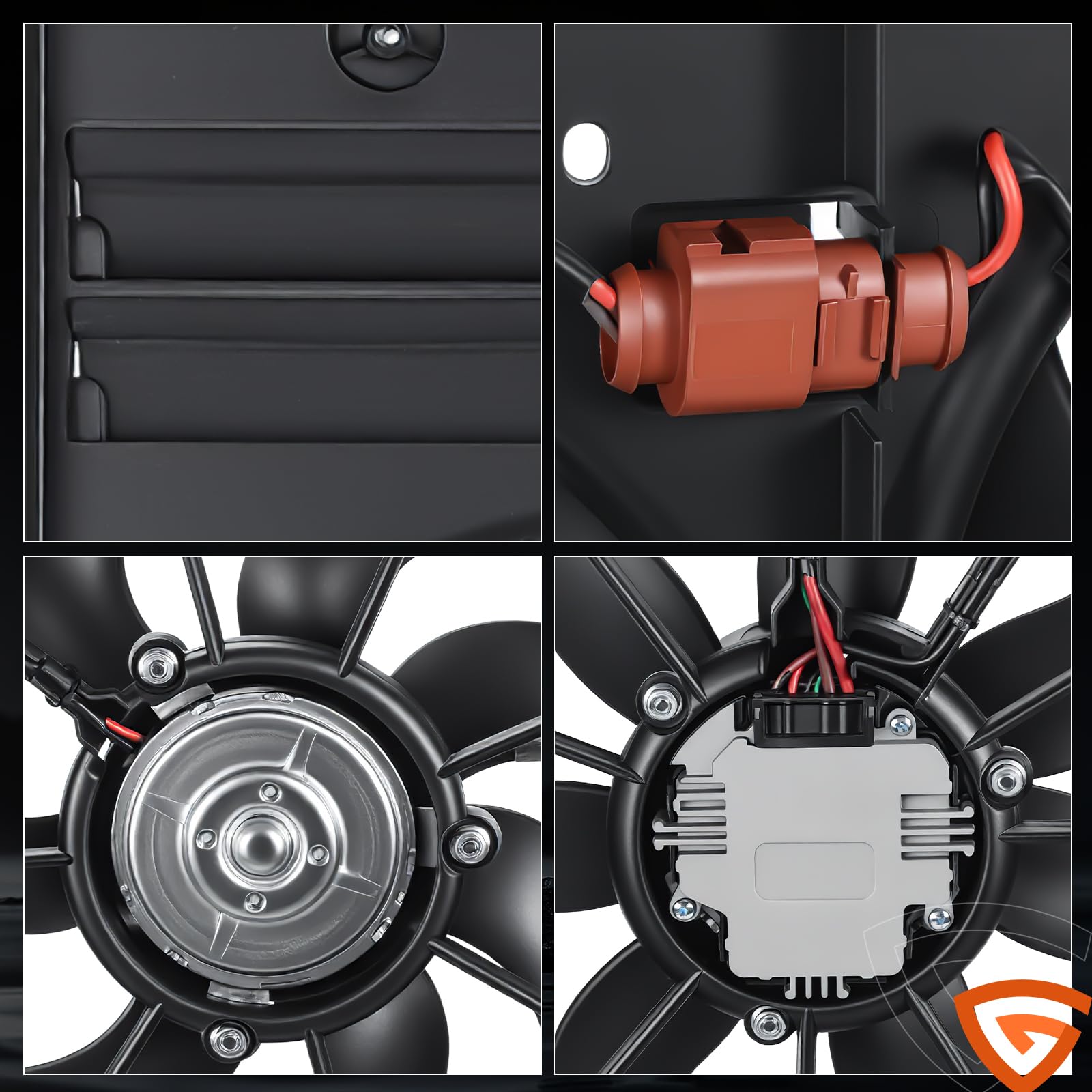 GearLast easy-installation radiator fan using common tools