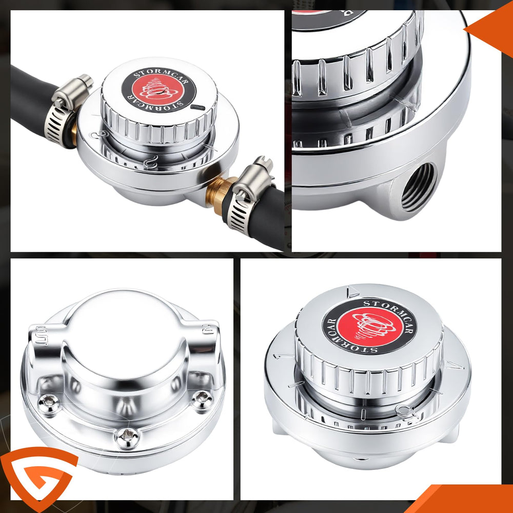 GEARLAST zinc-alloy body delivers clear readings and sturdy performance