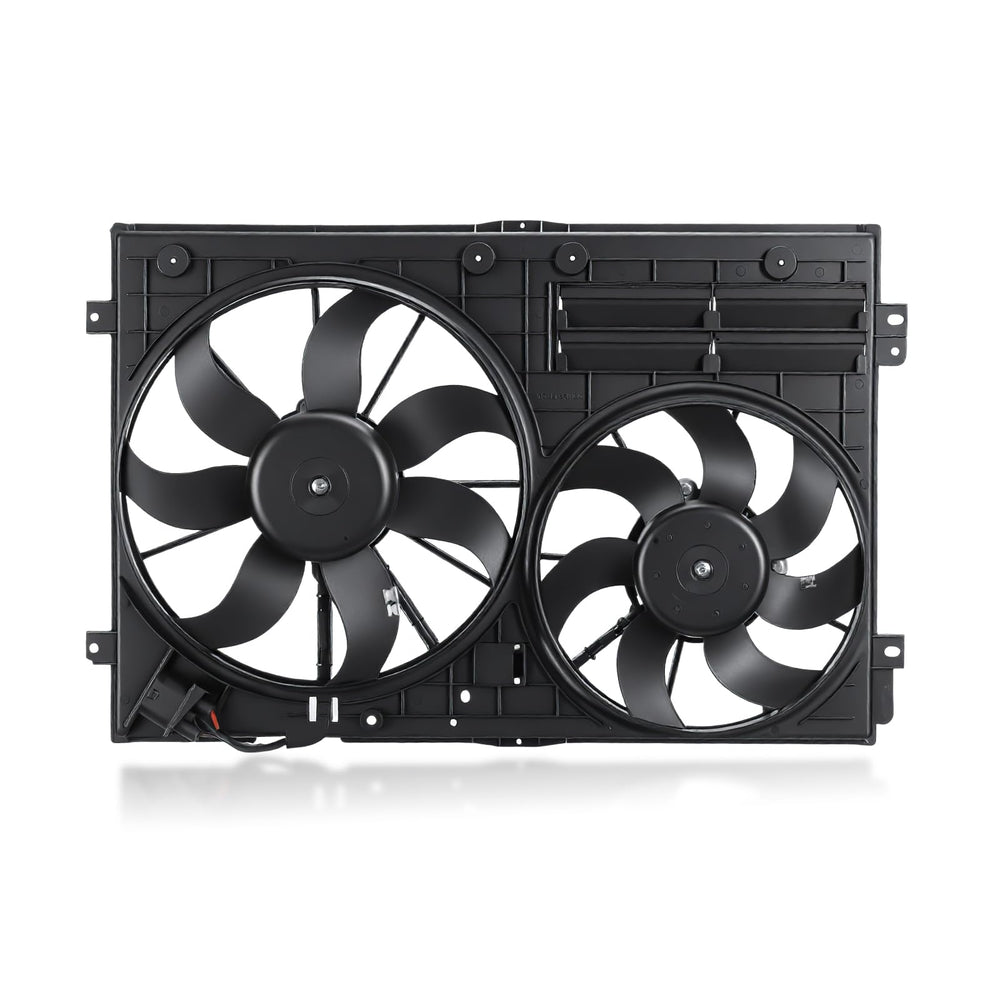 GearLast radiator fan engine assembly for VW Jetta and Audi A3 TT