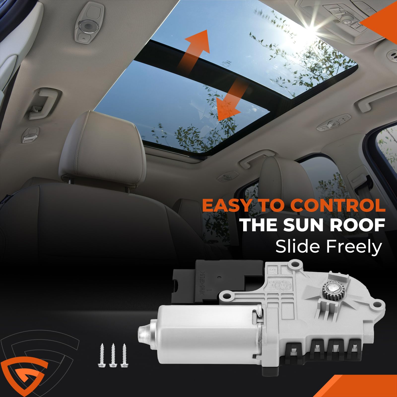 GEARLAST sunroof motor 14-pin connector ensures secure electrical connection