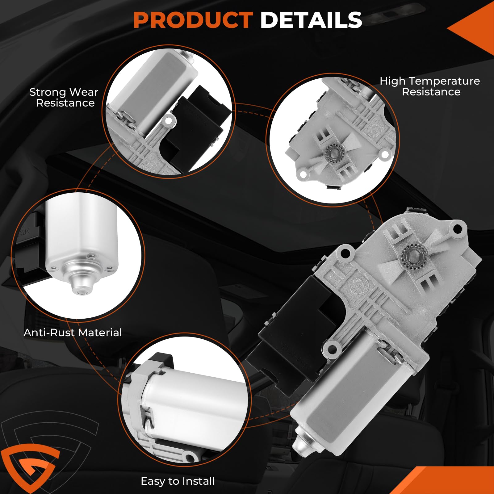 GEARLAST installation hardware included for quick mounting