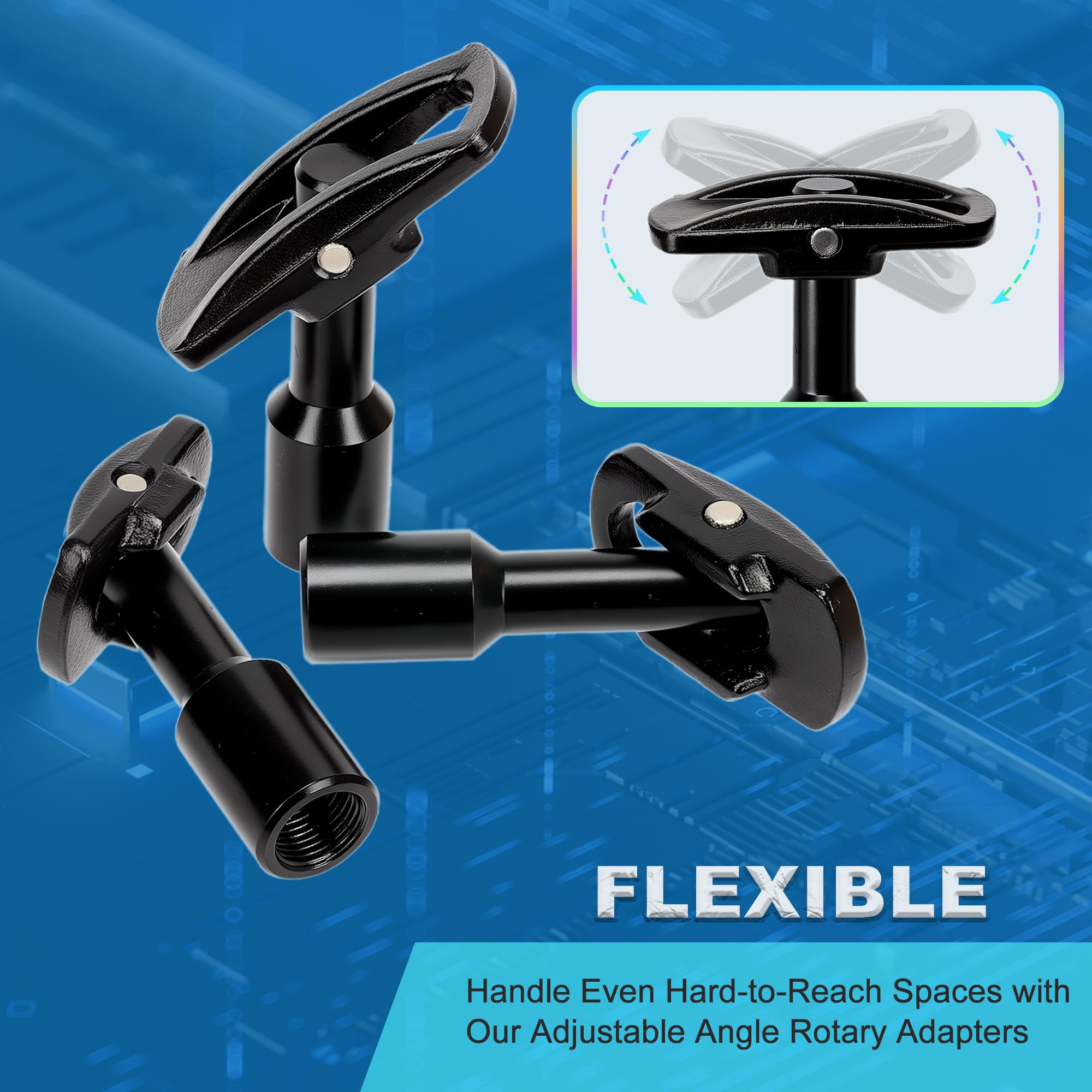 GEAROLL adapter 1in-1-7-8 expands inner diameter compatibility.