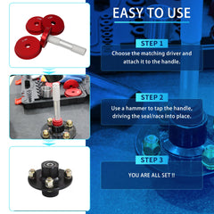 GEAROLL 50mm bearing adapter supports smooth race and seal seating