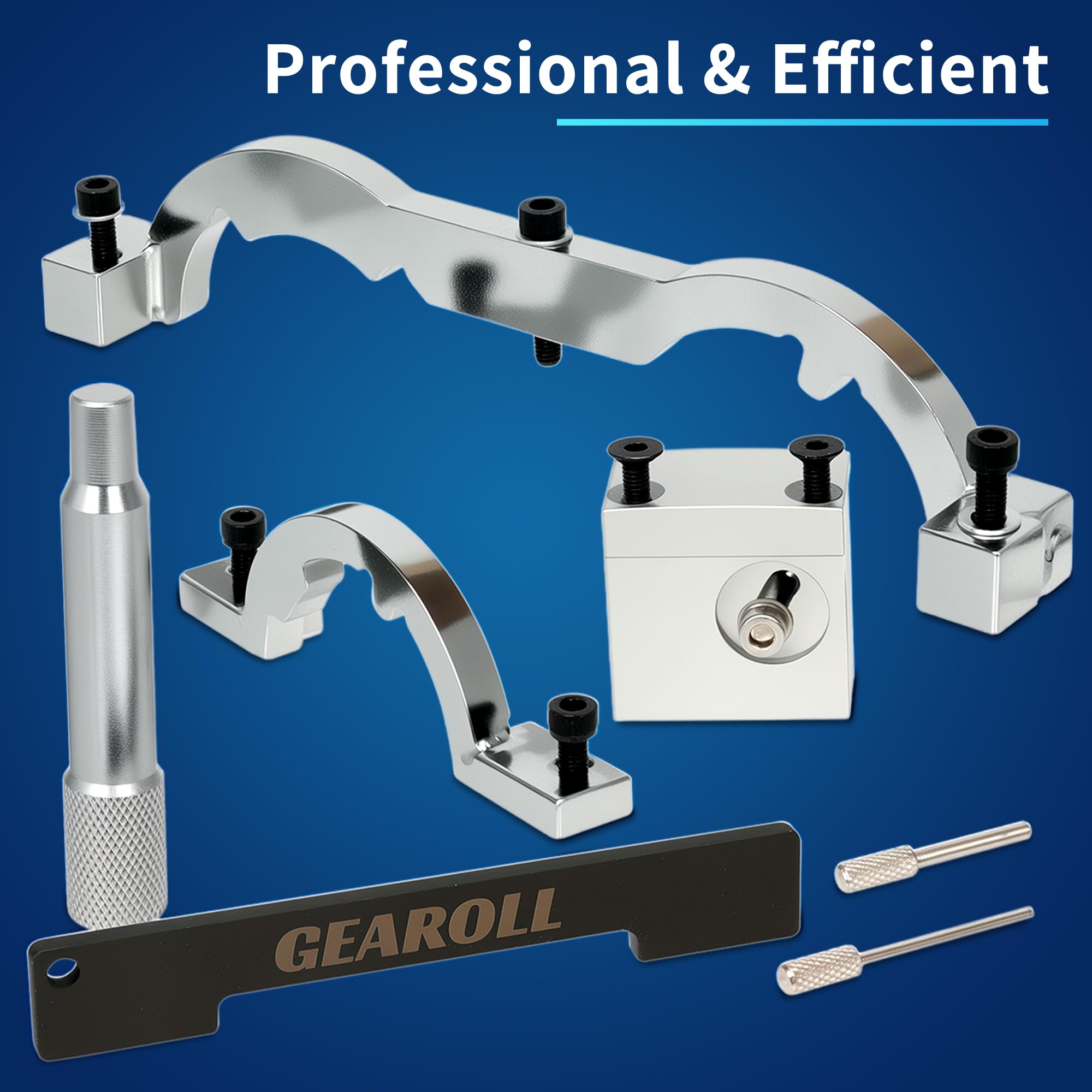 GEAROLL camshaft sprocket holding tool keeps sprocket steady during maintenance
