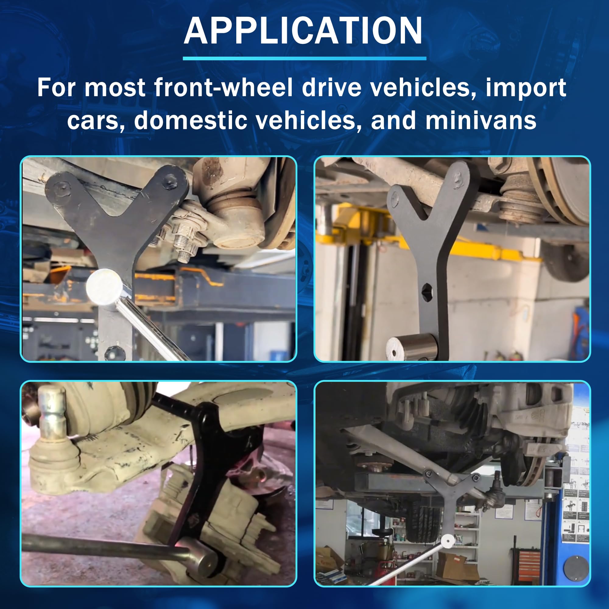 GEAROLL control arm tool designed for safe prying and component protection