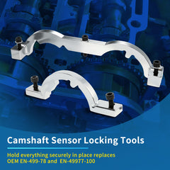 GEAROLL crankshaft locking pin stabilizes crank during chain work