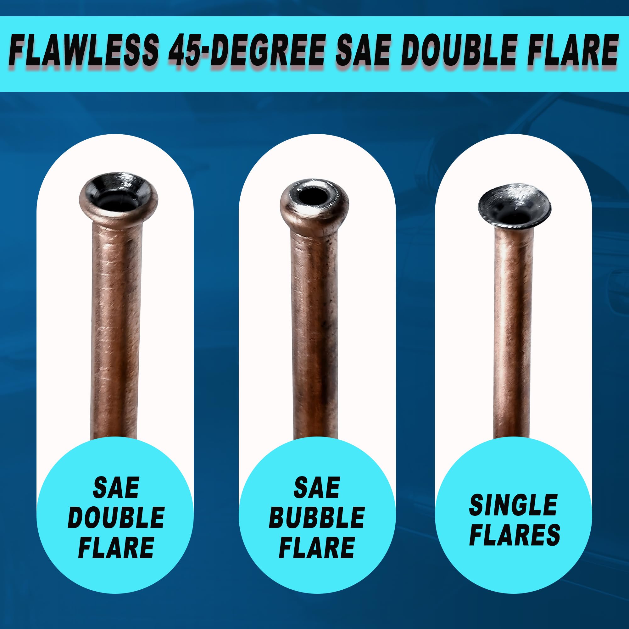 GEAROLL detachable handle and tube cutter shown for easy prep