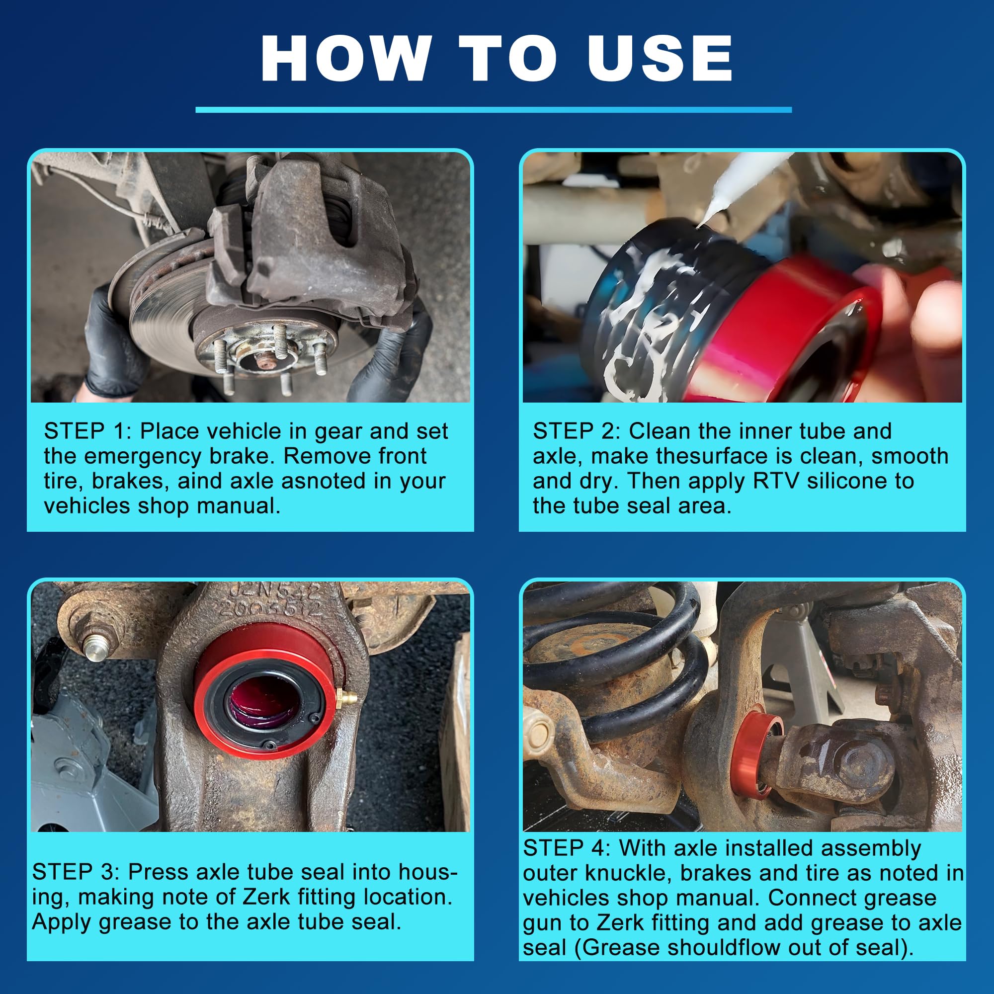 GEAROLL outer O-ring seals provide double protection against moisture and debris.