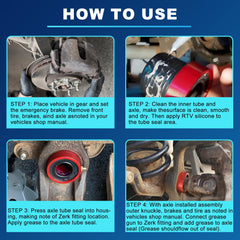 GEAROLL outer O-ring seals provide double protection against moisture and debris.