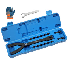 GEAROLL pulley holder tool kit cover demonstrates universal fit and organized storage.