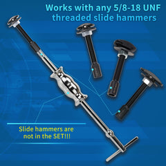 GEAROLL three-size puller set offers versatile removal options