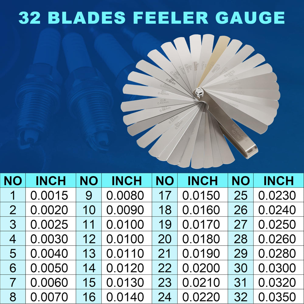 GEAROLL spark plug gap tool durable, polished edges resist wear during adjustments.