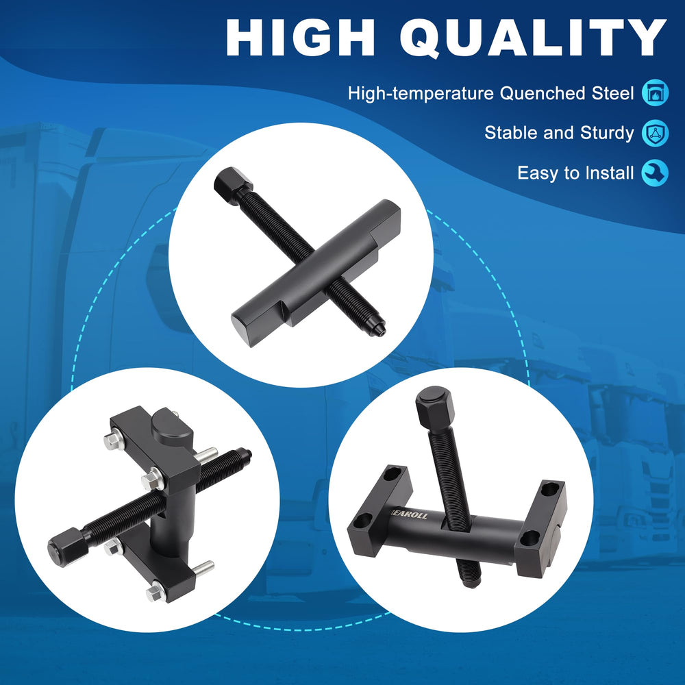 GEAROLL yoke puller compatible with Spicer and Meritor yokes.