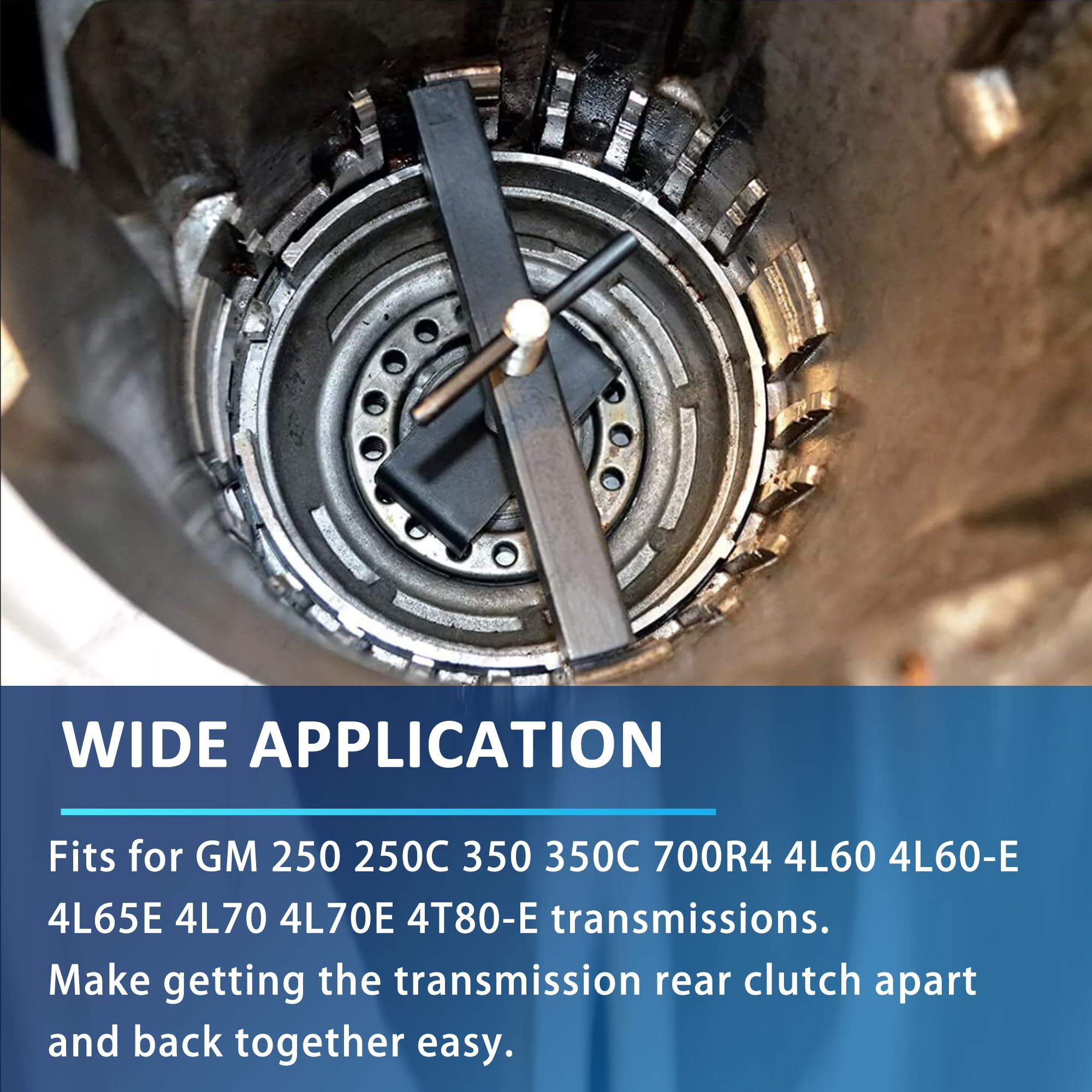 GEAROLL T-0151 transmission tool demonstrates straightforward use on GM units.