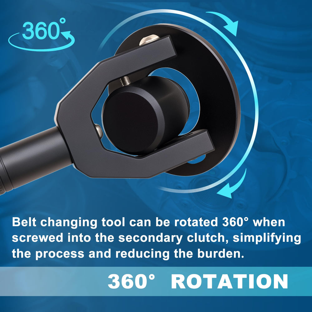 GEAROLL X3 belt tool application Maverick X3 image illustrates practical use on trail