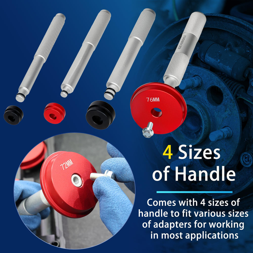 GEAROLL metric sizes bearing driver set suitable for diverse hubs
