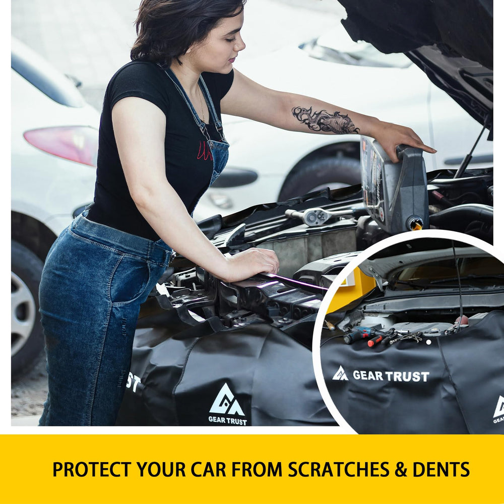 GearTrust enlarged coverage suits SUVs and trucks for comprehensive fender protection.