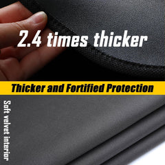 GearTrust magnetic fender cover secured on a steel fender