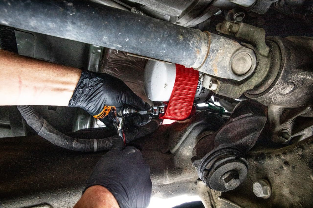 GEARWRENCH chrome-plated drive engagement ensures smooth tool connection.