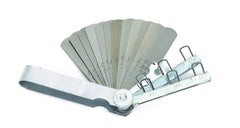 GearWrench feeler gauge set with 12 blades and 6 spark plug gaps for precise engine work.