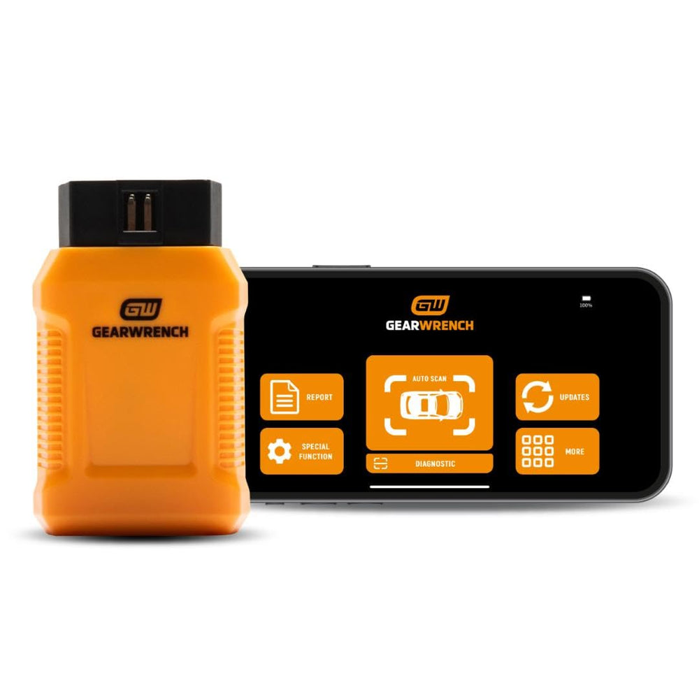 GearWrench GWSMARTBT throttle matching and relearn functions in use