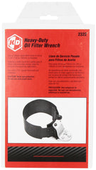 GearWrench heavy-duty oil filter wrench in-use for easy filter removal.