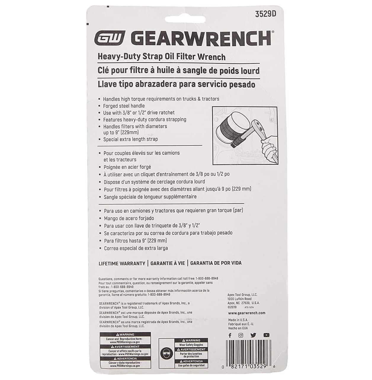 GEARWRENCH delivers high-torque capability for trucks and tractors.