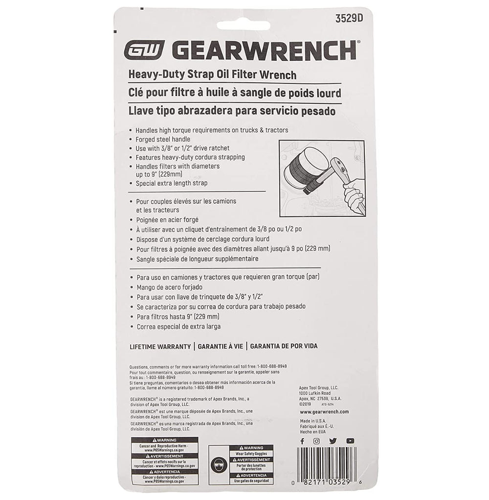 GEARWRENCH delivers high-torque capability for trucks and tractors.
