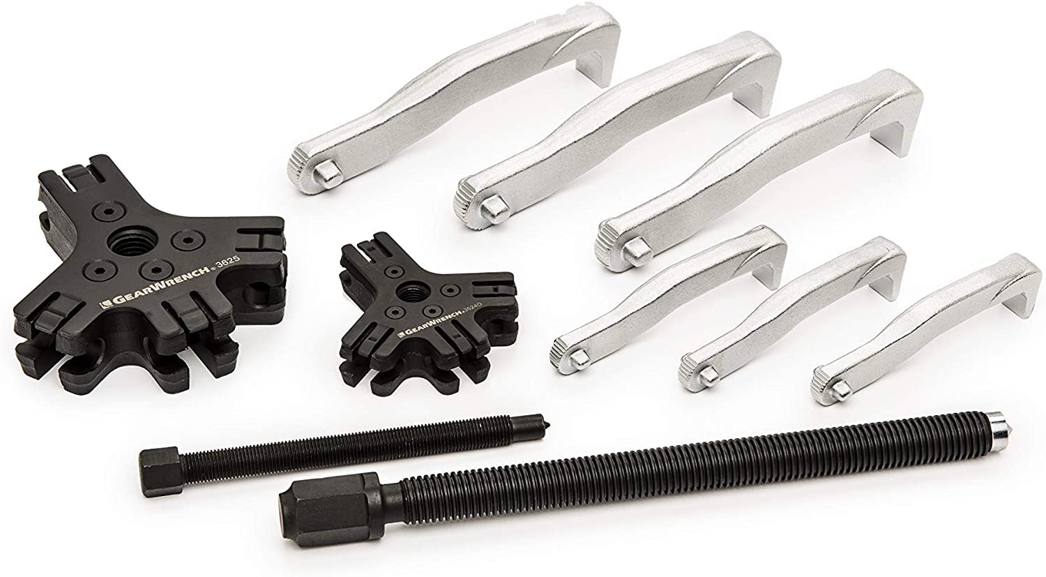 GearWrench puller converts between two- and three-jaw configurations.