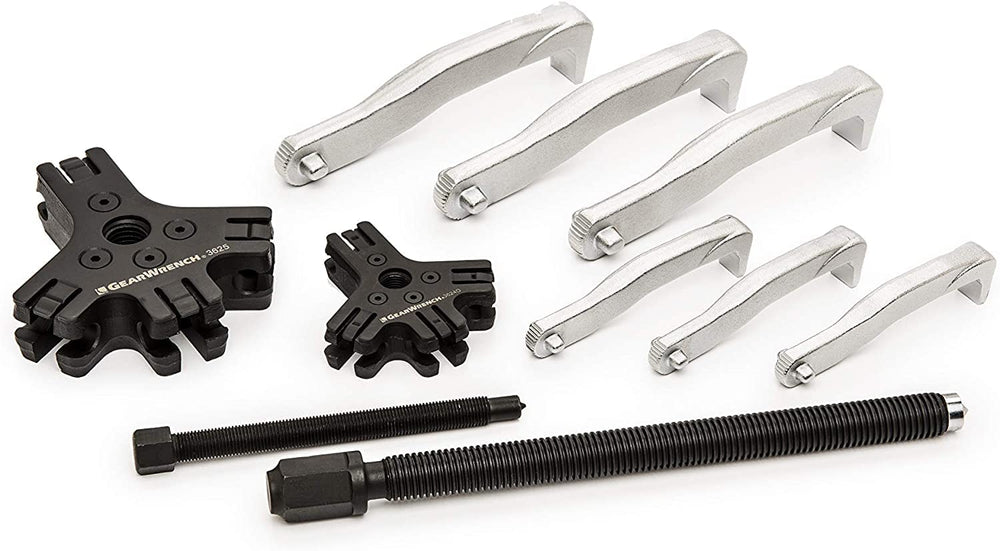 GearWrench puller converts between two- and three-jaw configurations.