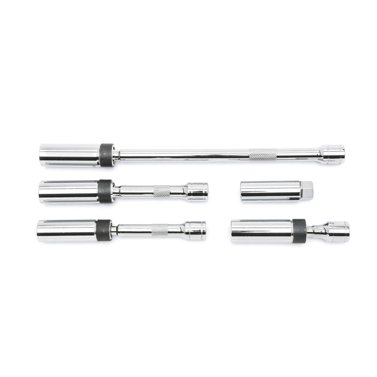 GEARWRENCH spark plug socket set with magnetic swivel for easy removal