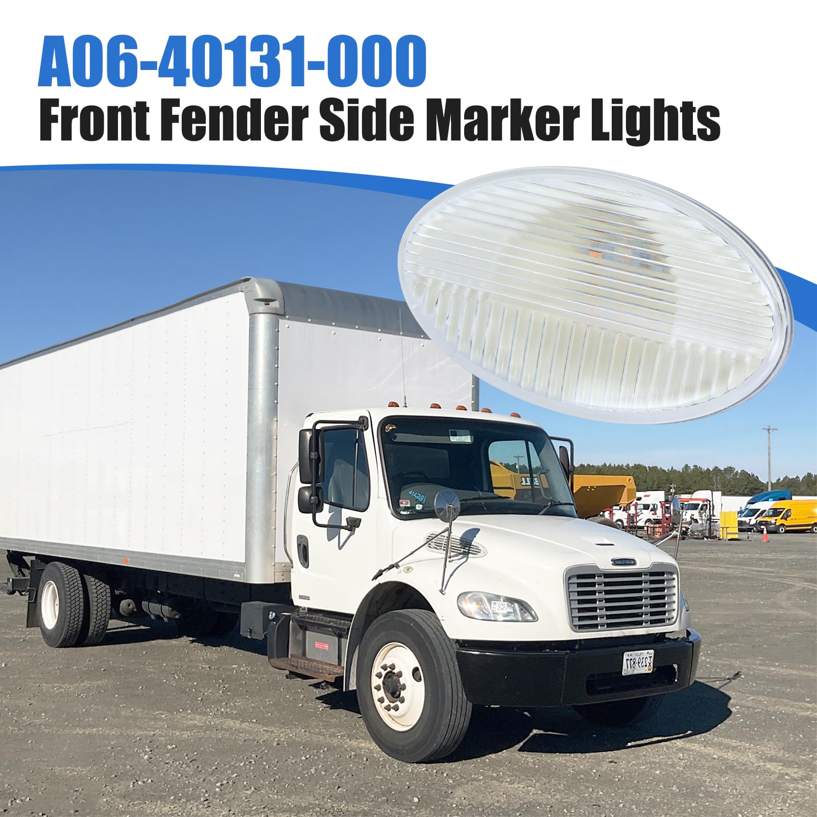 GEATaaT A06-40131-000 direct OEM replacement for Freightliner M2 marker lights