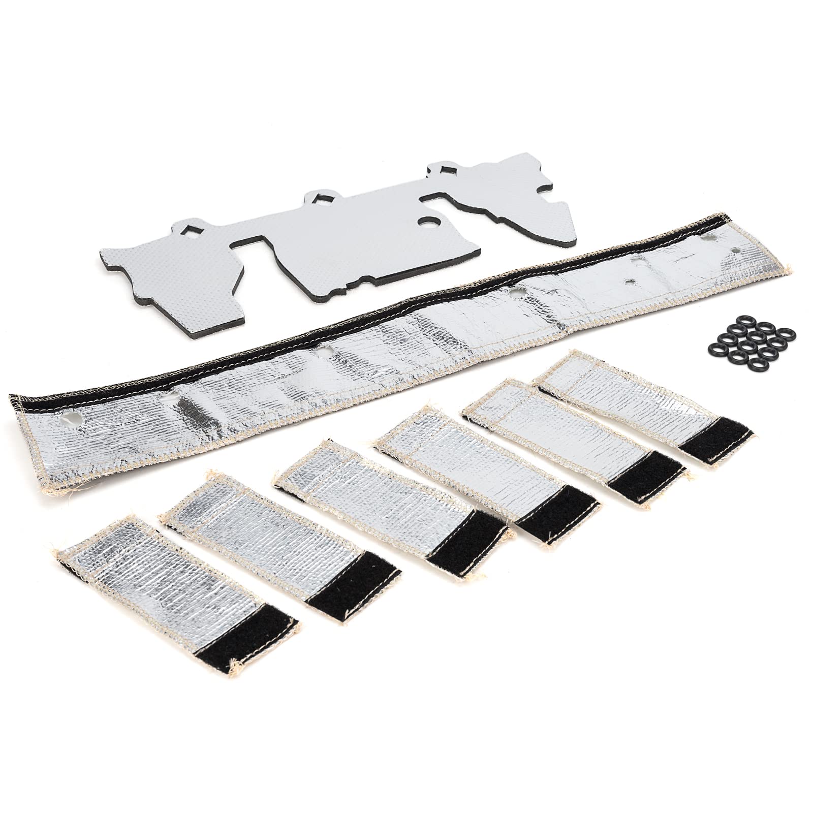 GEATaaT heat shield close-up shows durable aluminum skin.