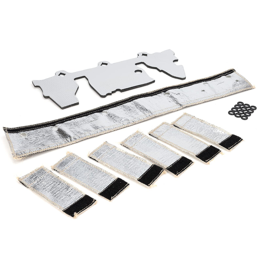 GEATaaT heat shield close-up shows durable aluminum skin.
