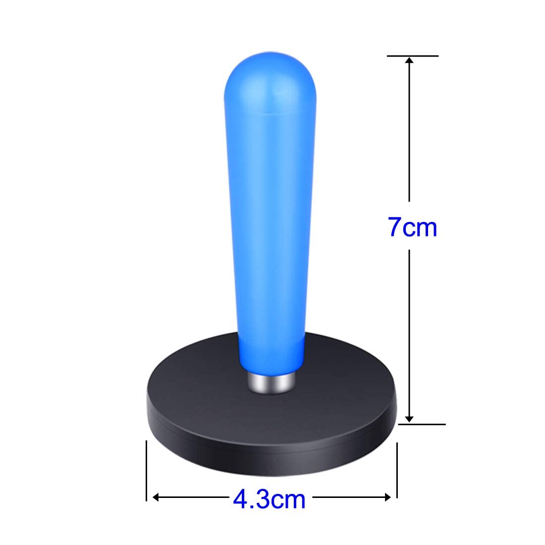 Gebildet sign gripper with epoxy-coated magnets and fabric pad protects film.