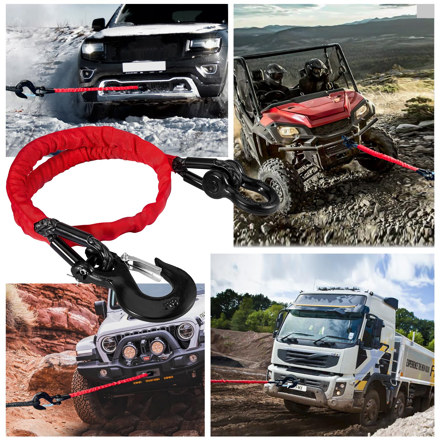 Gedlex quality-tested recovery strap ready for field use.