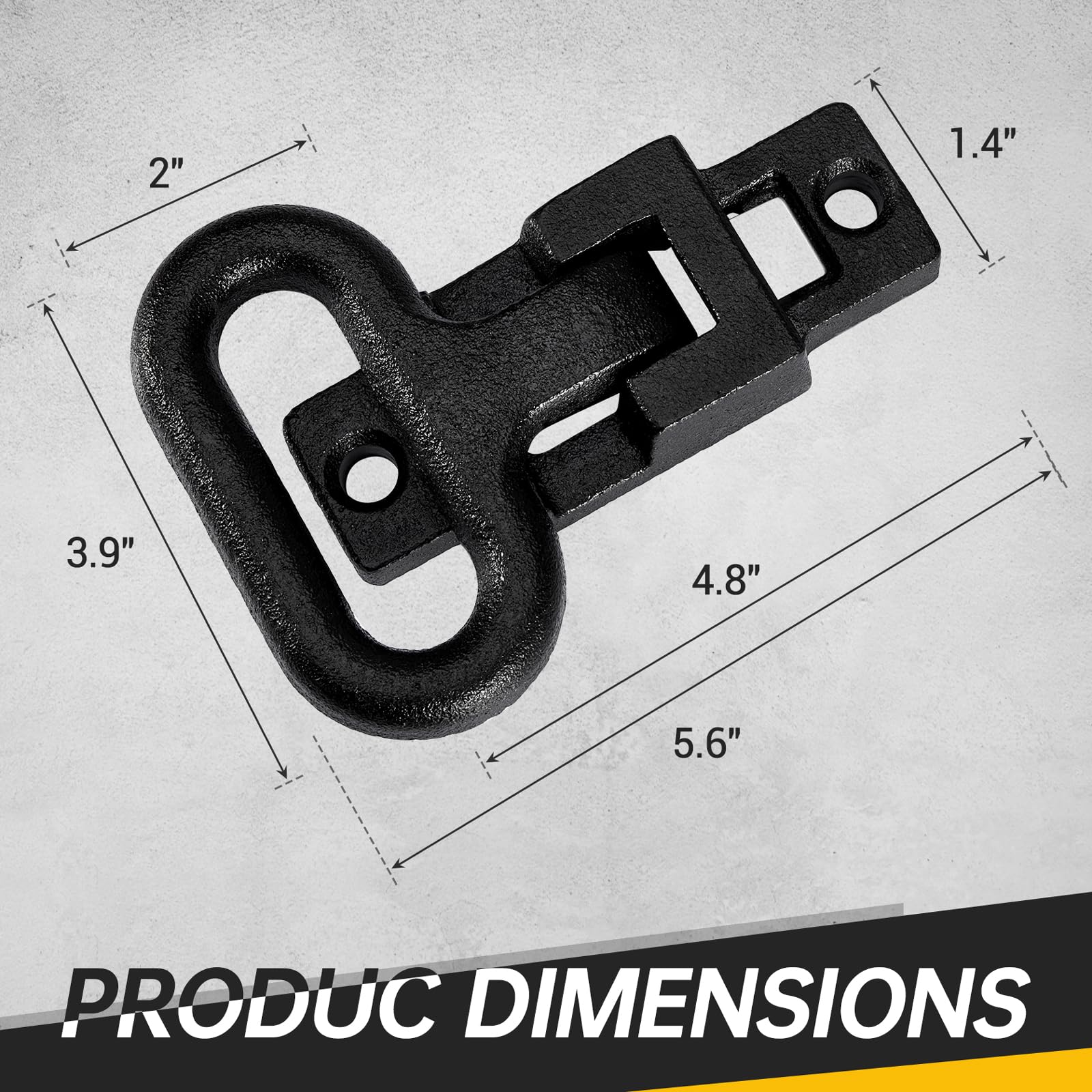 Gedlex base plate dimensions for stable mounting and fit checks.