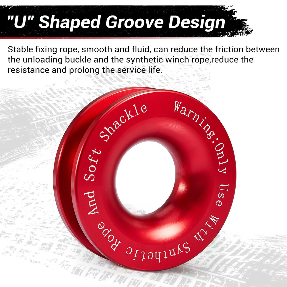 Gedlex synthetic winch rope rated to 56,000 lbs for heavy-duty pulls