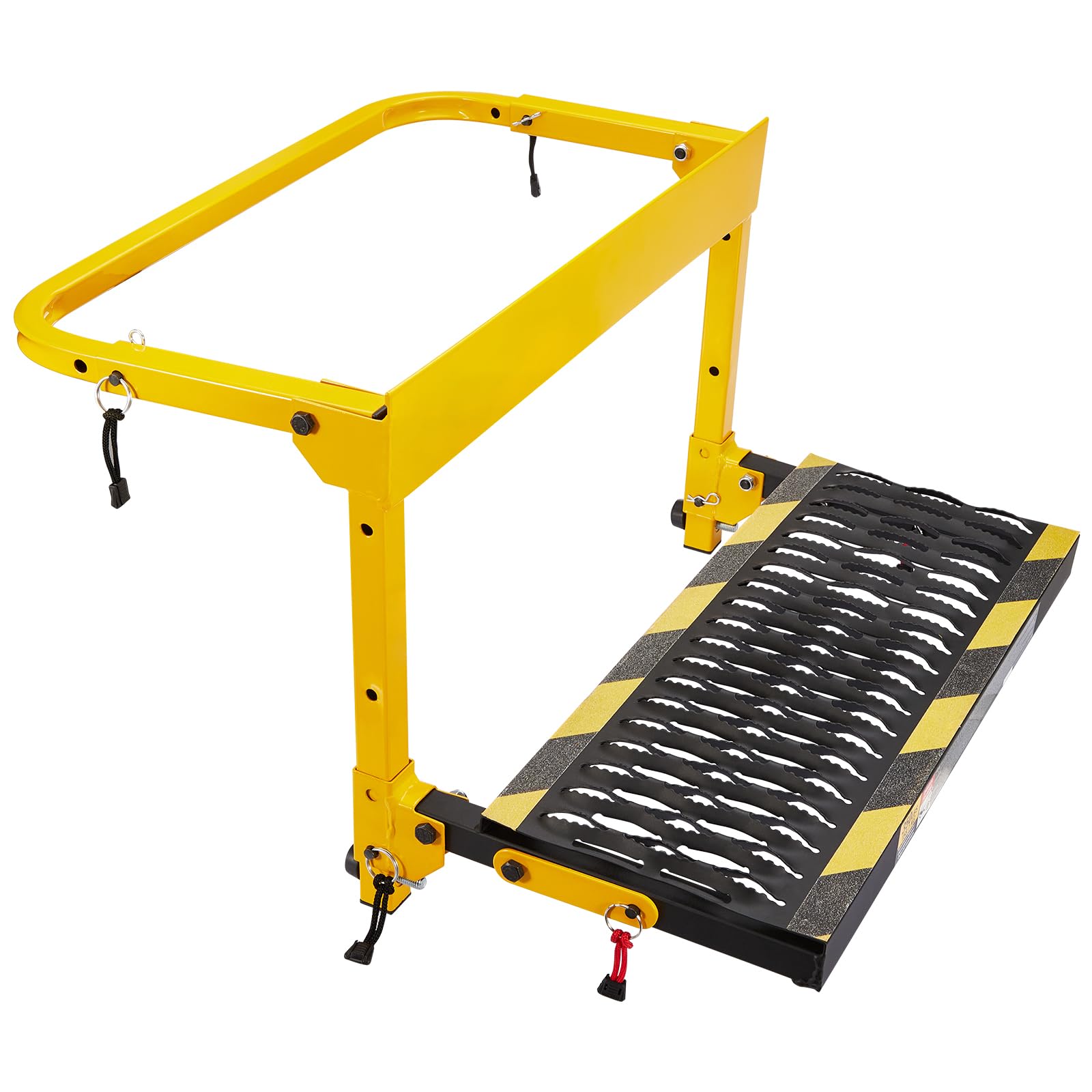 Gedlex Tire Step in-use view helping climb onto a truck or SUV.
