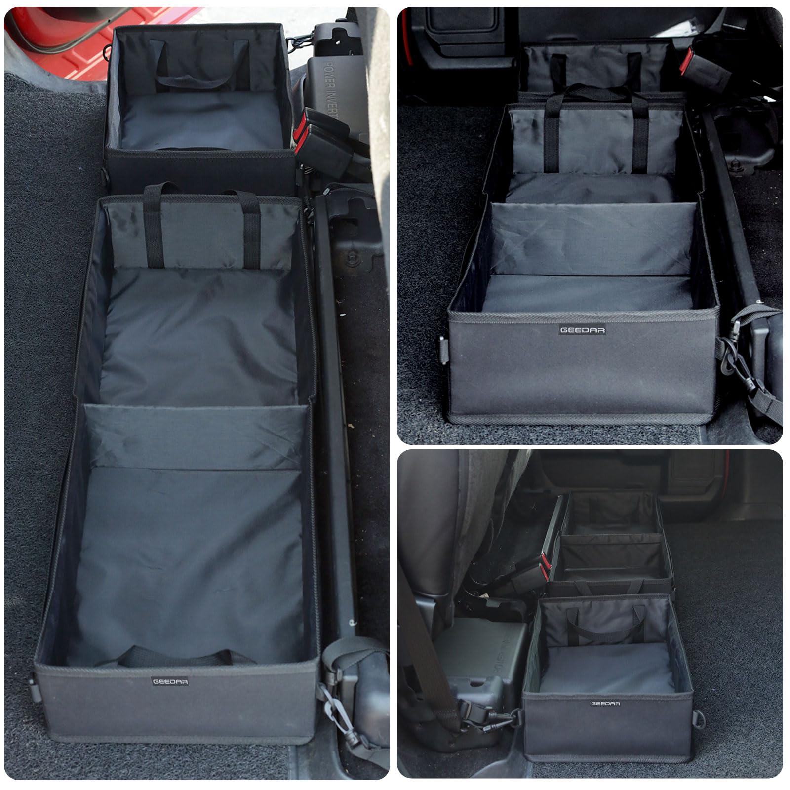GEEDAR 600D nylon construction ensures durable truck storage.