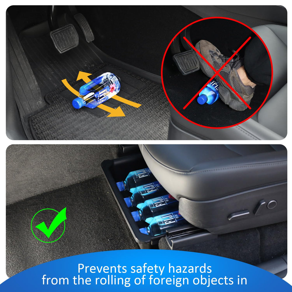 GEEDAR double-layer hidden storage enhances Model Y space and organization.