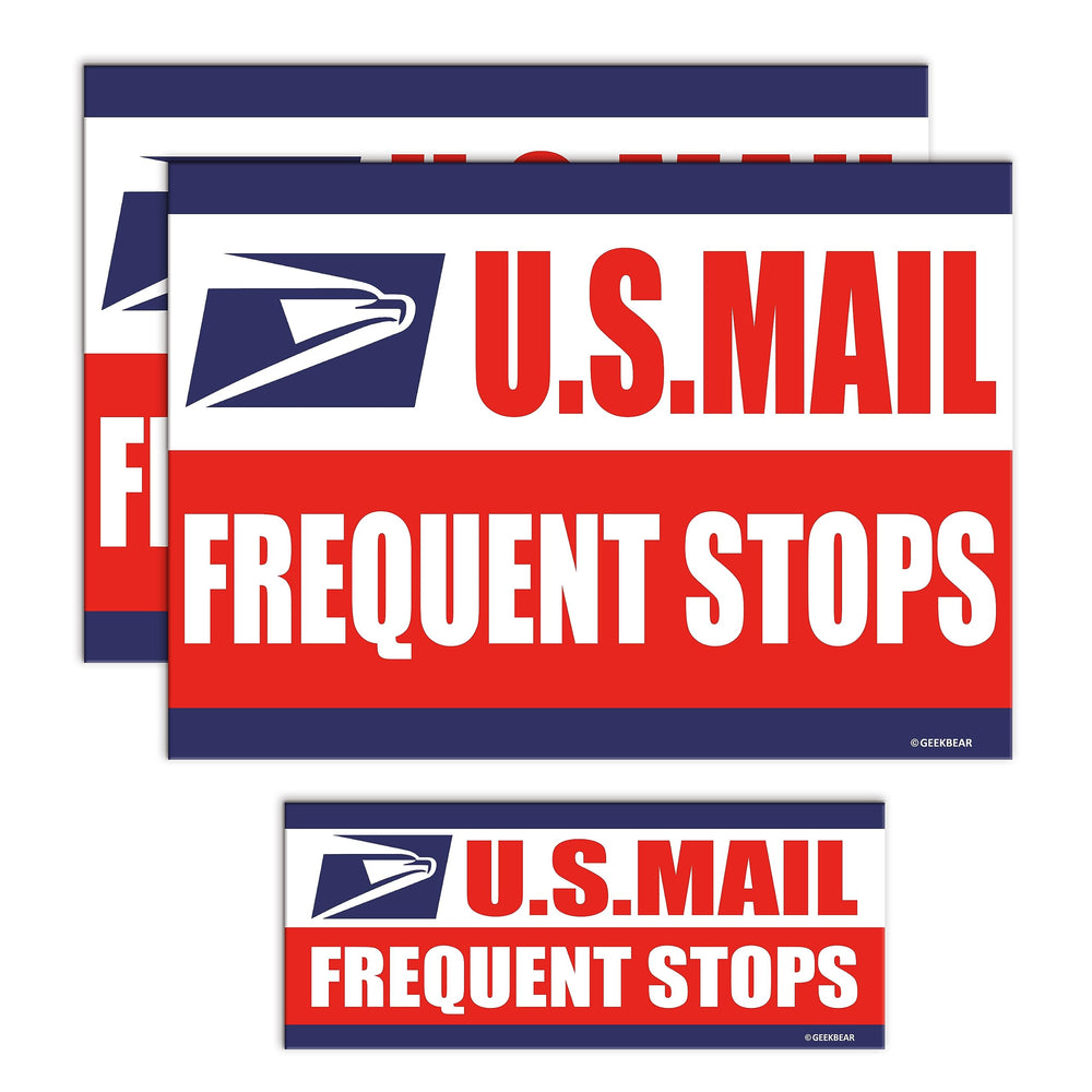 GEEKBEAR mail delivery magnets on car signaling role for smoother service